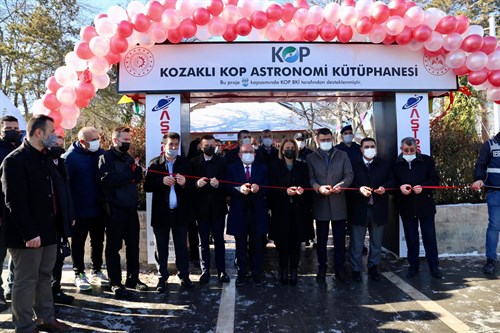 Kozaklı Cacabey KOP Astronomi Kütüphanemizin açılışı gerçekleştirildi.